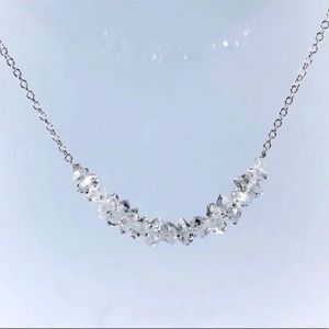 Sterling Silver Herkimer Diamond Necklace!